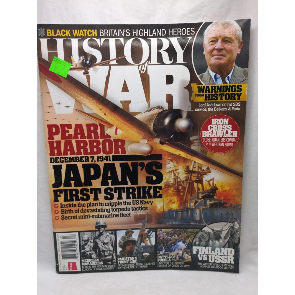 History Of War Pearl Harbor December 7, 1941 Japan's First Strike Issue 36